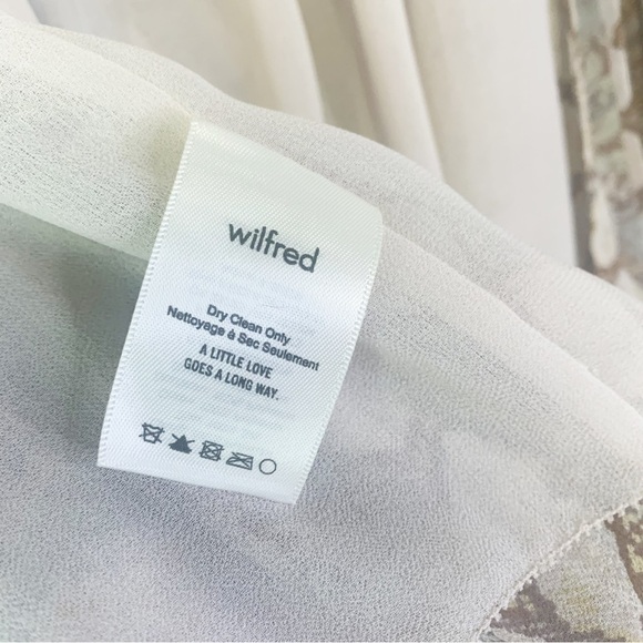 ARITZIA Wilfred Talence Pleated Off Shoulder Blouse Size XS - Picture 11 of 15